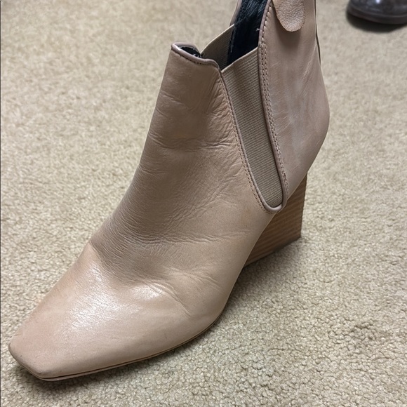 Jeffrey Campbell Tan Ankle Booties Fashionable Shoes - Picture 8 of 10